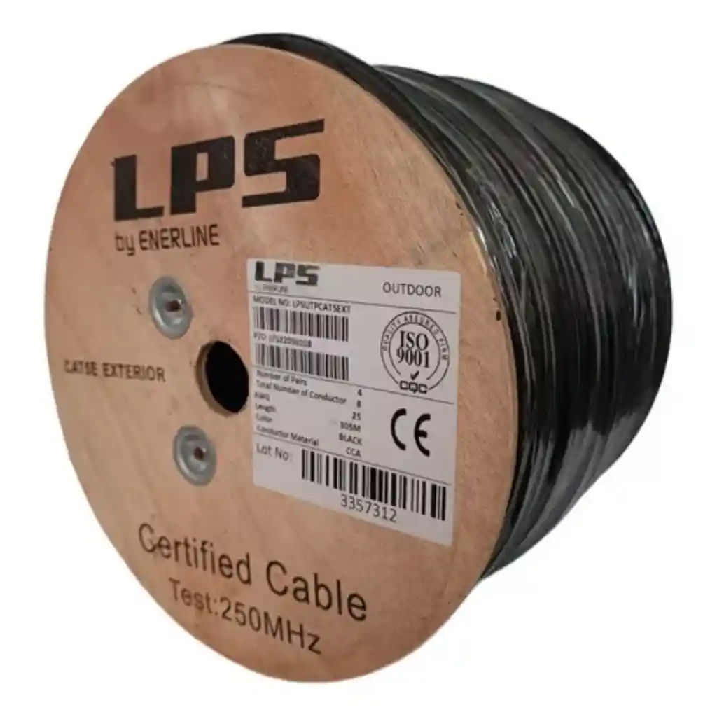 Cable Utp Categoría 6e Exterior Aleacion