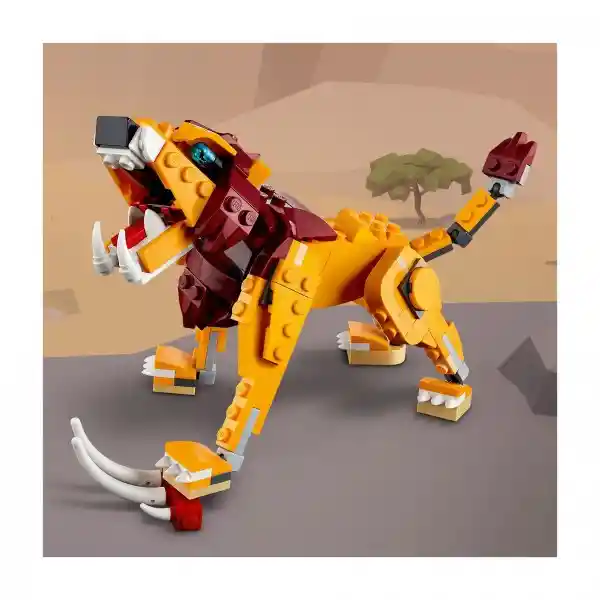 Lego Creator Animales Salvajes 3 En 1 31112 Piezas 224