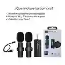 Microfono Inalambrico Doble Plug3.5m /microfonos De Solapa Doble Jack 3.5mm