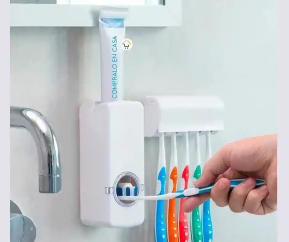 Dispensador De Crema Dental Toothpaste Dispenser