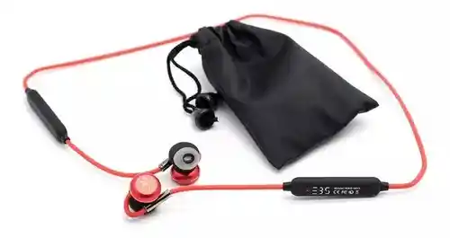 Audifono Deportivo Ebs M-91 Bluetooth Rojo