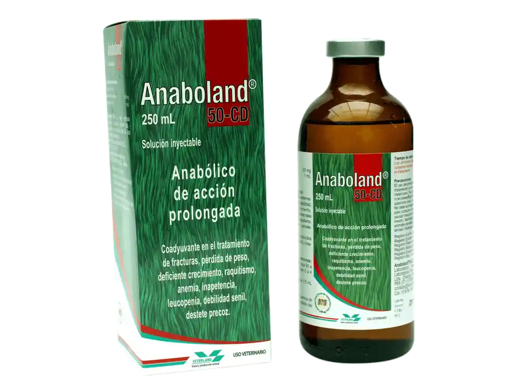 Anaboland 50 Mg Iny Fco X 250 Ml