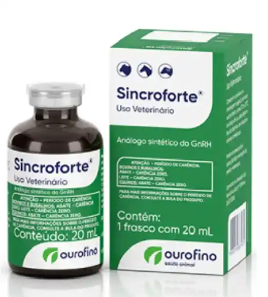 Sincroforte (gnrh) Fco Iny X 20 Ml