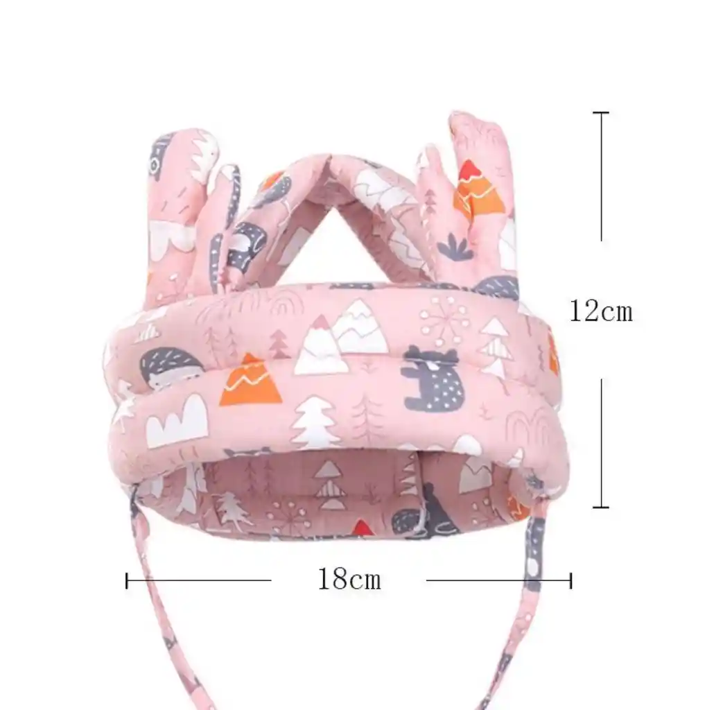 Protector De Cabeza Para Bebe Casco De Seguridad Antigolpe