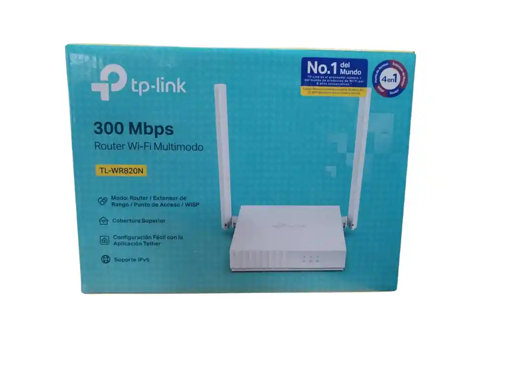 Router Tp-link Tl-wr820n 300mbs 2 Antenas Casi Nuevo