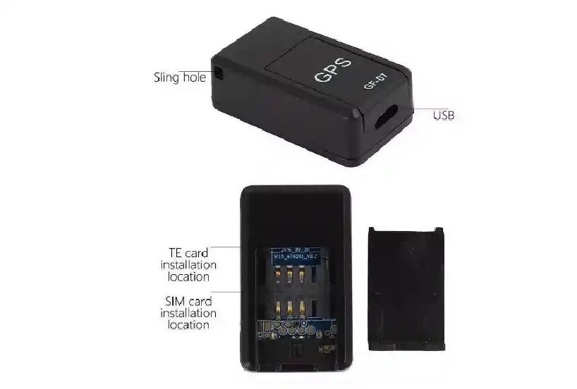 Mini Rastreador Gps Localizador De Voz Gf07