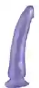 Consolador 21 Cm. Con Succion Basix Slim 7″ Morado.