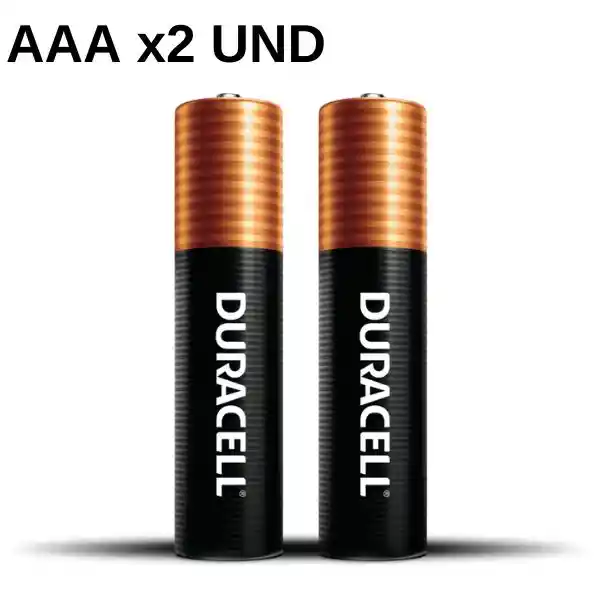 Duracell Batería Alcalina Aaa X2 Und