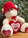 Peluche Osa Pava Con Corazon De 1 Metro