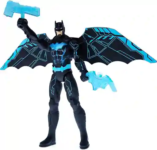 Batman Luces Sonidos Bat Tech Alas Expandibles 30cm Original