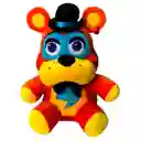 Peluche Muñeco 48cm Five Nights At Freddys Personajes Juguet Glam Rock Freddy Naranja