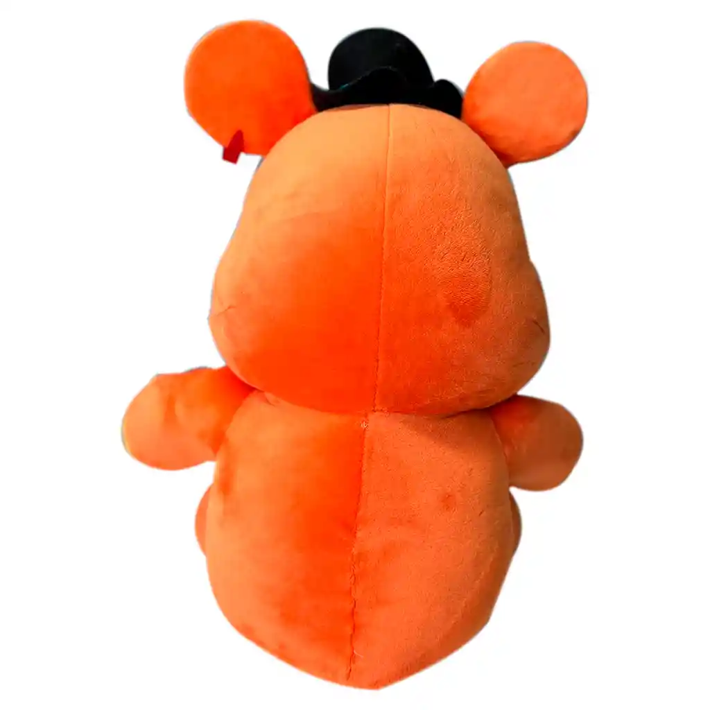 Peluche Muñeco 48cm Five Nights At Freddys Personajes Juguet Glam Rock Freddy Naranja