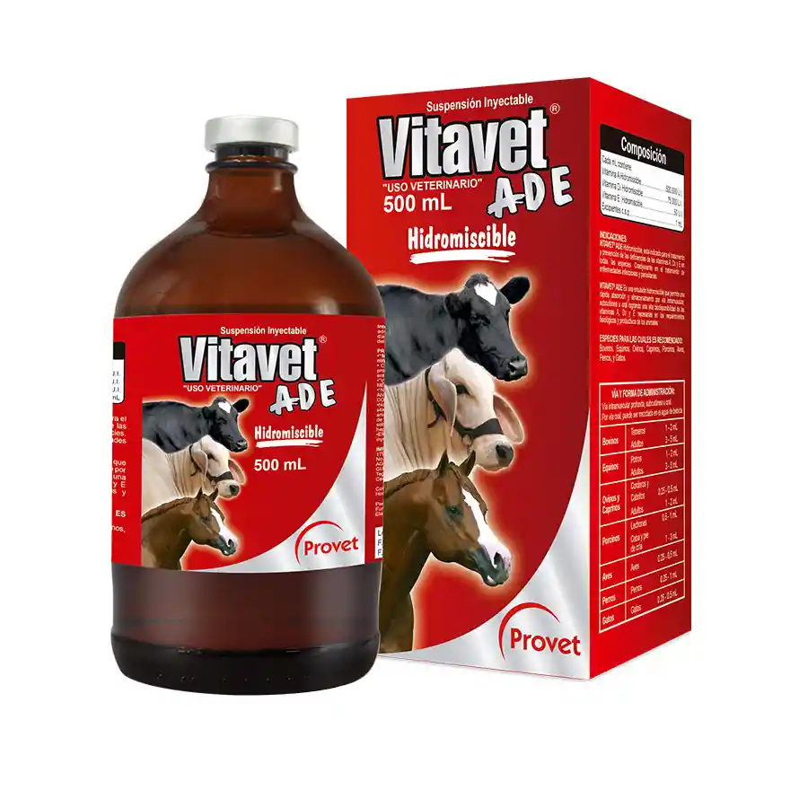 Vitavet Ade Hidro Iny Fco X 500 Ml