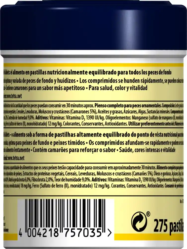 Tabimin Alimento Tabletas 85g