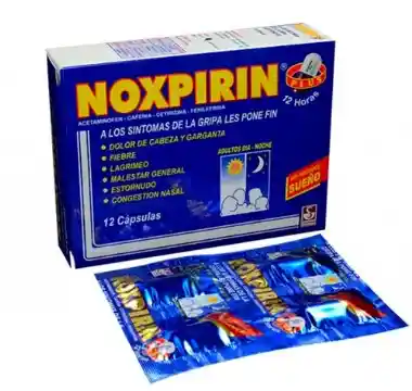 Noxpirin Gripa Plus Capsulas