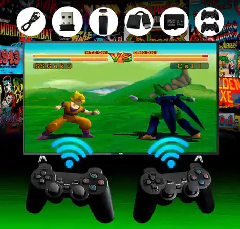 Juegos Retro De Consolas Emulador 4k Ultra Hd Con Más De 10.000 Juegos