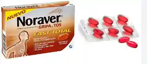 Noraver Fast Total X 2 Capsulas