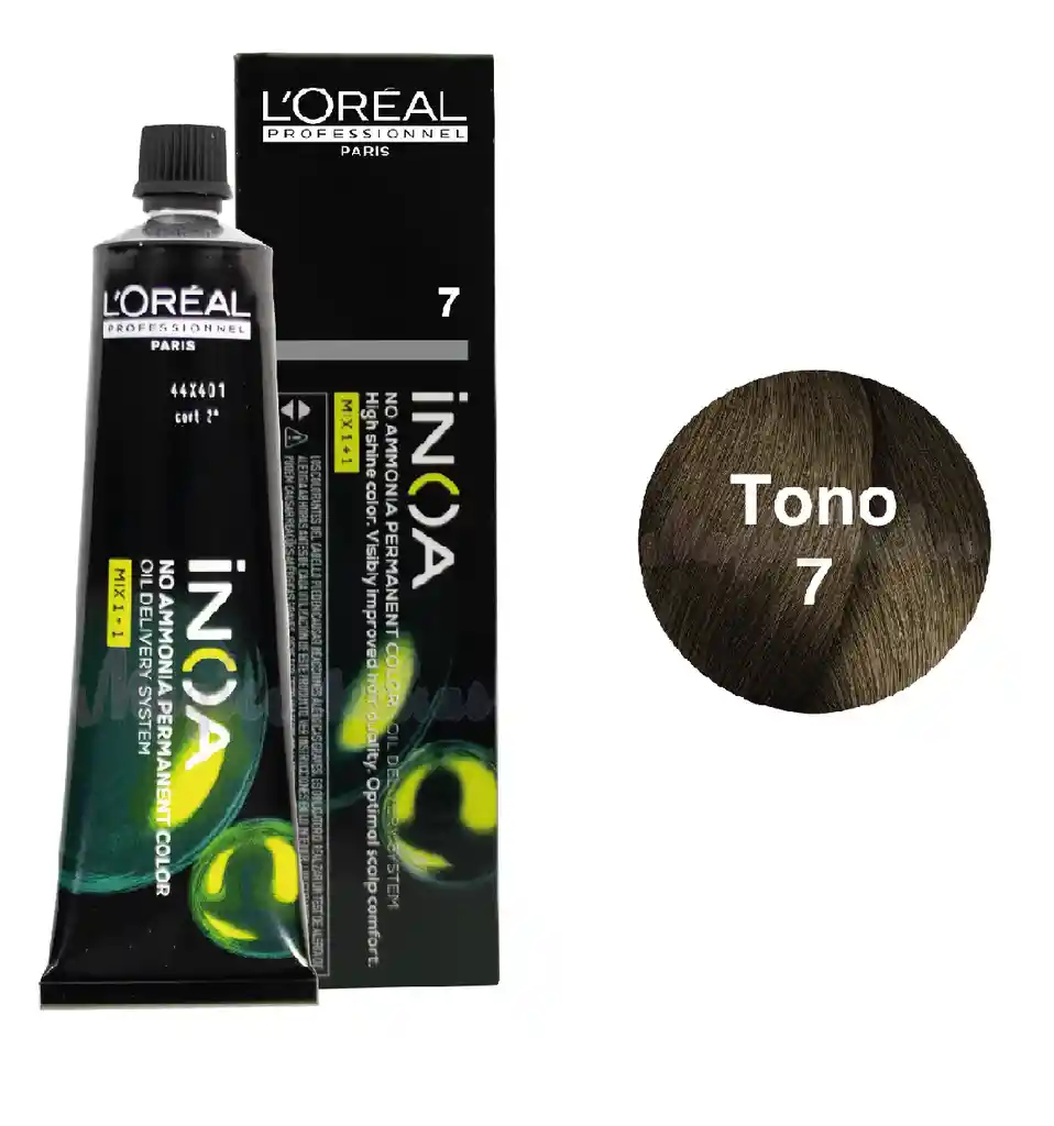 Tinte Inoa Tono 7 Rubio 60ml