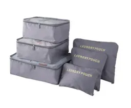 Set Organizador Bolsas De Viaje Impermeable X 6 Piezas