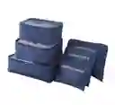 Set Organizador Bolsas De Viaje Impermeable X 6 Piezas