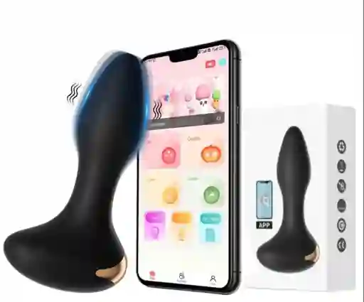 Vibrador Prostatico Interactivo Controlado Por App Bluetooth Masajeador De Próstata