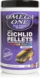 Omega One Cichlids Pellets Color Large Sinking 567g