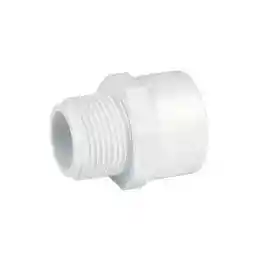 Adaptador Macho Presión Pvc 3/4 X 3 Unidades