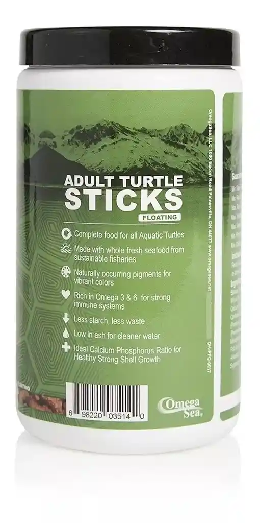 Omega One Turtle Sticks Adult 354g