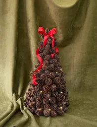 Árbol De Navidad Pino De Navidad En Piñas