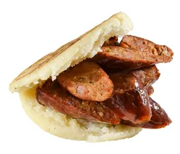 Arepa Con Chorizo