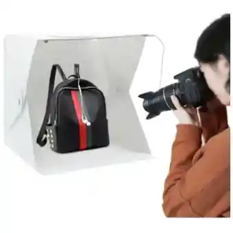 Caja Foto Estudio Fotográfico Plegable Portatil Fondos 40 Cm Grande