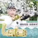 Máquina De Burbujas Pistola De Juguete Para Niños + Jabón