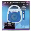 Parlante Karaoke Vivitar Bluetooth Con Luz Led Hasta 12 Hrs Color Azul