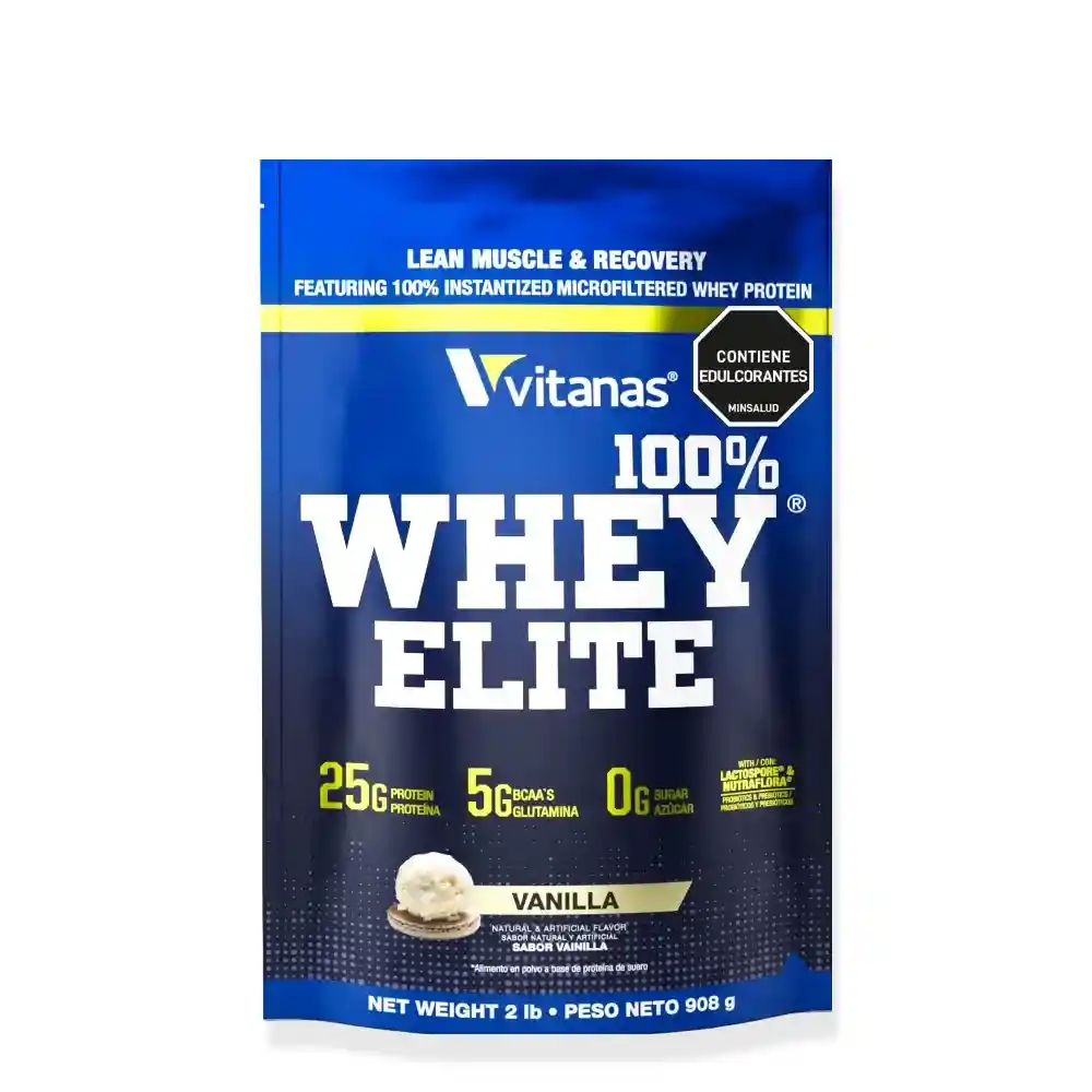 Whey Elite 2lb Vainilla Vitanas