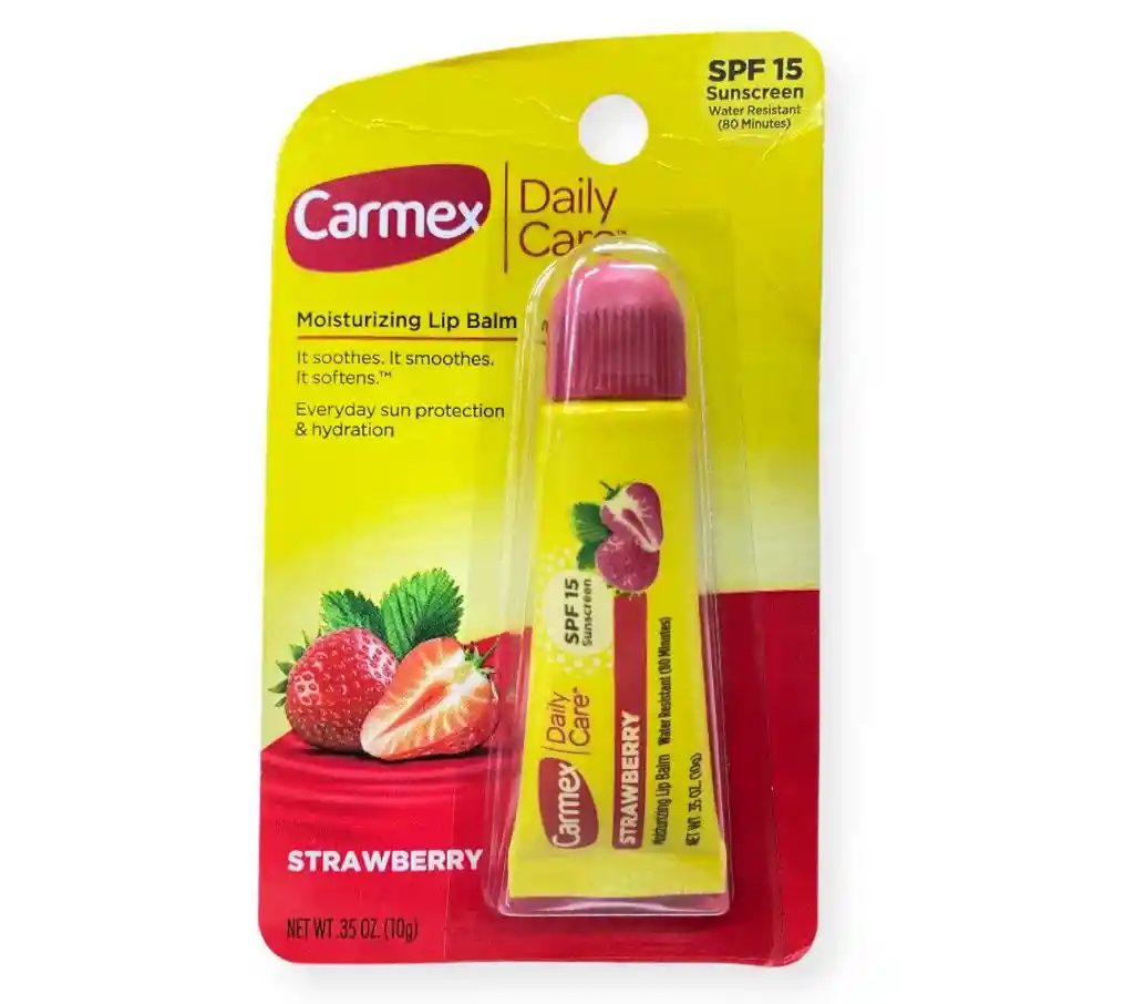 Blasamo Labial Liquido Carmex 100% Original - Fresa