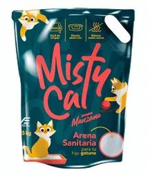 Misty Cat Arena Manzana 10kg