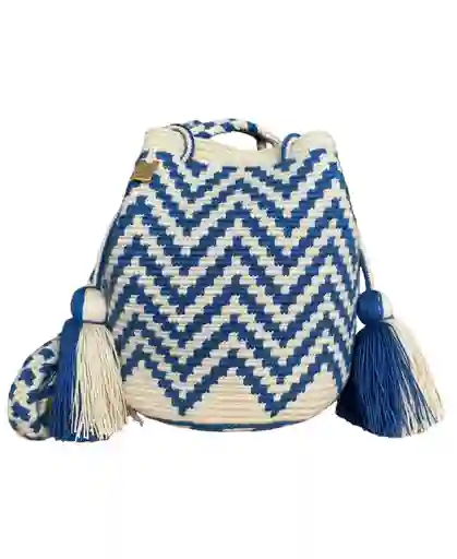 Mochila Bolso Wayuu Mediana Diseño Mmd105