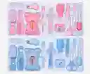 Kit Aseo Higiene Para Bebe 13 Pzas Azul