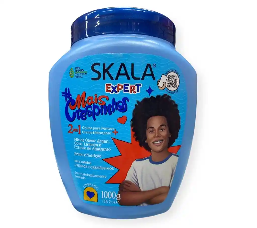 Skala Tratamiento Capilar Mais Crespinhos Niños X 1000g