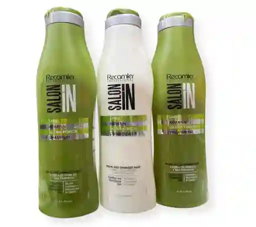 Kit Keratin Ultra Force Recamier X 300ml