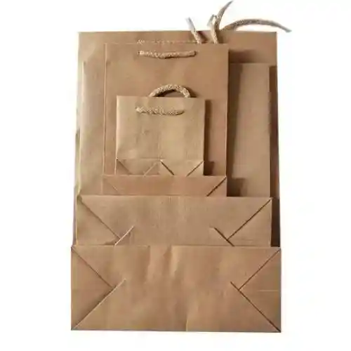Bolsas De Papel Kraft Para Regalo Pequeña
