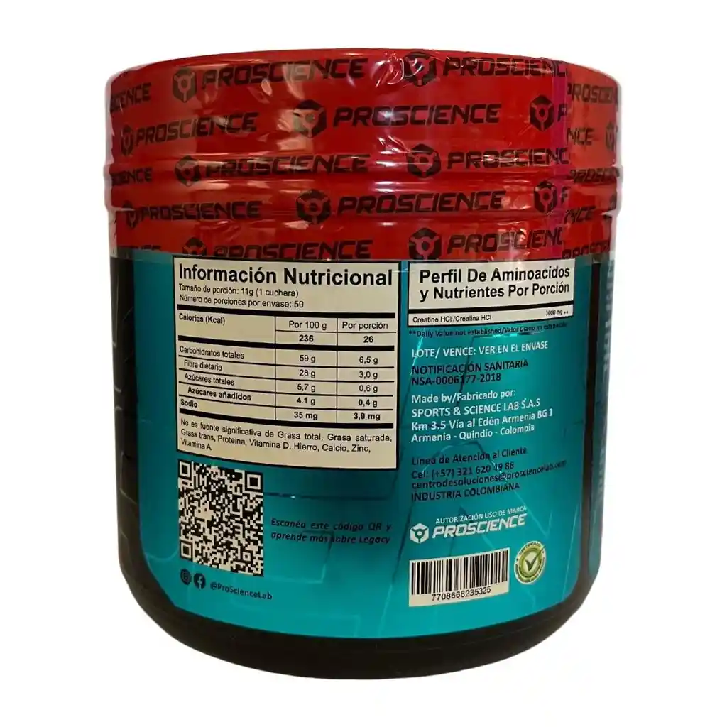 Creatina Legacy 50 Serv - Proscience - Fruit Punch