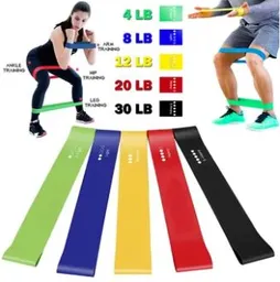 Set De Bandas Elásticas Para Deporte Gimnasio X5