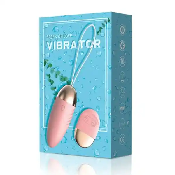 Huevo Vibrador Lilo Gladiador Inalámbrico Rosado Baterías