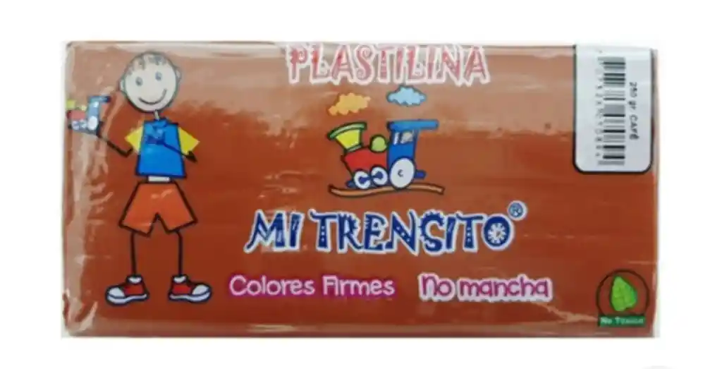 Plastilina Cafe Barra 250g Mi Trensito