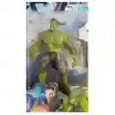 Set X4 Muñecos Avengers 14cm Figura Juguetes Team Hulk