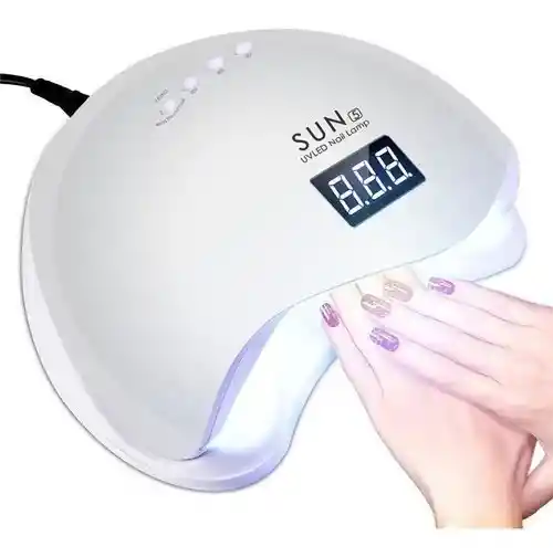 Lampara Uv Secado Rapido Uñas Gel Led 48watts Profesional