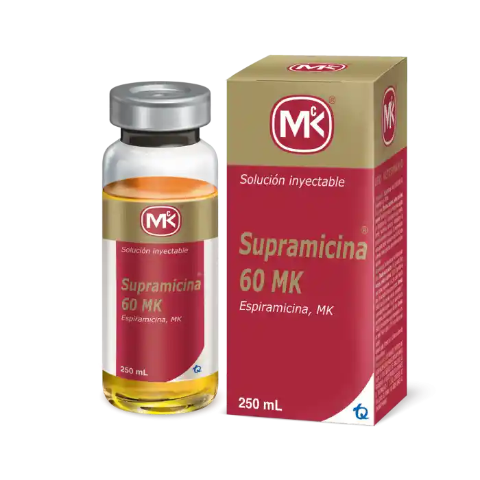 Supramicina 60 Iny Fco X 250 Ml