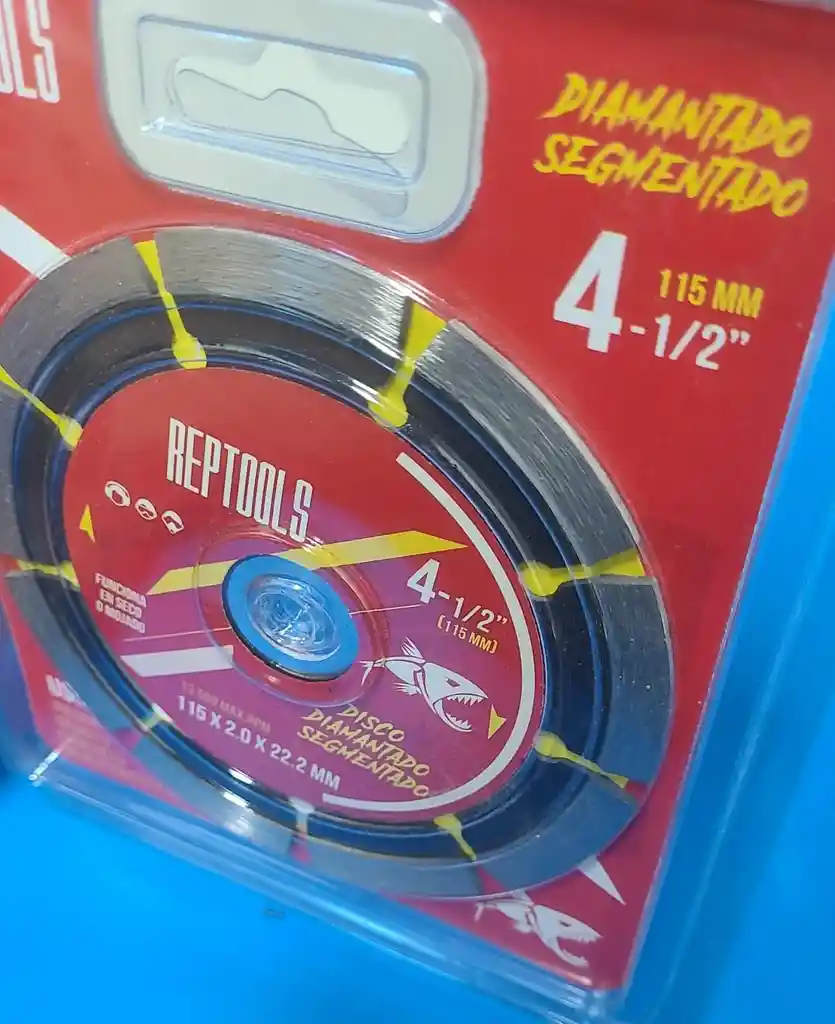Disco De Corte Segmentado 4"1/2