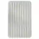 Tapete Bano Expressions 3d Stripes 2 Blanco 43x61cm